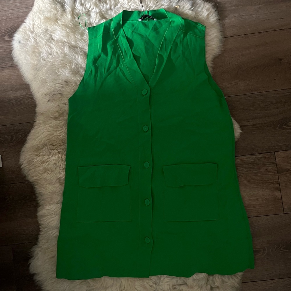 NWT ZARA MINI KNIT DRESS - Picture 3 of 10